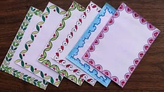 Thumbnail: 6 Borders for Project File/ Project and Assignment decoration ideas 