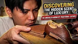 Thumbnail: Crafting Luxury Leather Derby Shoes From Scratch | ASMR Shoe Craftsmanship