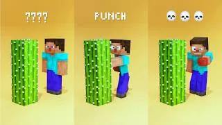 Thumbnail: Minecraft Steve vs Dangerous Experiments – Satisfying Compilation 💀🔥