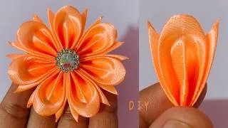 Thumbnail: DIY Satin Ribbon flowers | How to make ribbon crafts | Ribbon flower decoration ideas | Crafts