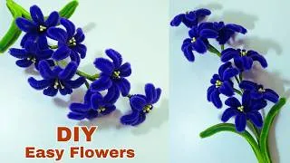 Thumbnail: DIY An Easy Flower From Pipe Cleaners - Flower Tutorials