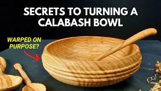 Thumbnail: From Wet Blank to Warped Bowl | Turning How-To