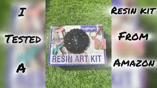 Thumbnail: I Tried the Most Popular Resin Art Kit on Amazon 😲| Full Review + Demo