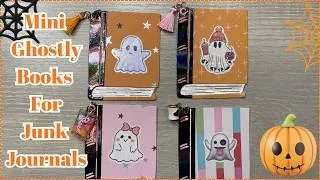 Thumbnail: MINI GHOSTLY BOOKS FOR YOUR JUNK JOURNAL | JUNK JOURNAL EPHEMERA