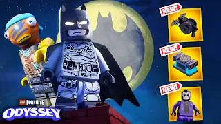 Thumbnail: INSANE Gameplay Trailer for Batman x LEGO Fortnite Odyssey! (Update!)
