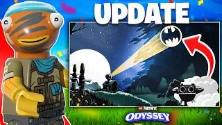 Thumbnail: NEW BATMAN Update is Coming to LEGO Fortnite Odyssey! (CONTENT UPDATE!)