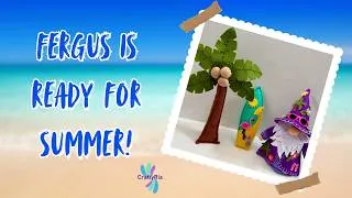Thumbnail: Fergus the Gnome is Ready for Summer!  Spellbinders New Release!