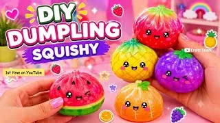 Thumbnail: DIY viral mystery dumpling making at home /crafts to do when your bored with paper /easy paper craft