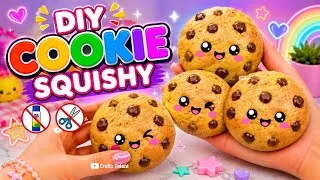Thumbnail: How to make viral Cookie at home / Paper craft / Easy ideas / DIY school project/ art and craft