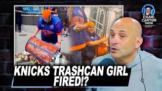 Thumbnail: Viral Knicks Trash Can Theft Costs Woman Her Job!