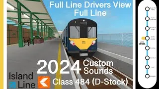 Thumbnail: Isle Of Wright Island Line (Roblox) Drivers View with custom 🔈announcements🔈 and 🔈sounds🔈