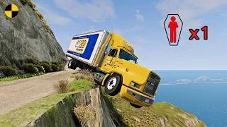 Thumbnail: Realistic High-Speed Car Crashes in BeamNG.drive #173 | Ultra Detailed Crash Compilation