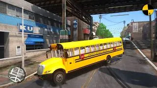 Thumbnail: GTA 4 Crazy School Bus Crashes Ep.110
