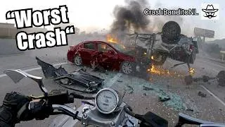 Thumbnail: Insane Motorcycle Crashes & Chaos moments on GoPro | CrashBanditoNL