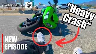 Thumbnail: Extreme Motorcycle Crashes & Moments ! | CrashBanditoNL