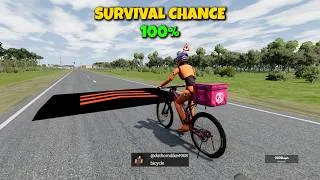 Thumbnail: 🚀0 to 600 MPH INSTANTLY! 💥 Survival Chance Experiment (BeamNG.drive)