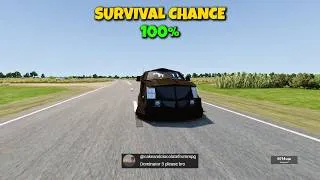 Thumbnail: 🚀0 to 600 MPH INSTANTLY! 💥 Survival Chance Experiment (BeamNG.drive)