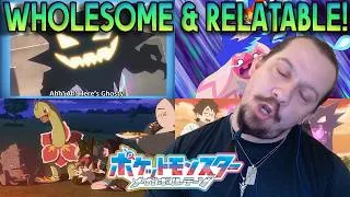 Thumbnail: HERE'S GHOSTY!! A SLEEPING OPERATION! Pokémon Horizons Episode 146 REACTION!
