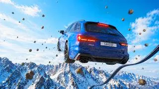 Thumbnail: 😱 0 to 900 MPH! Giant RAMP Jumps Cars vs Rocks | BeamNG.drive