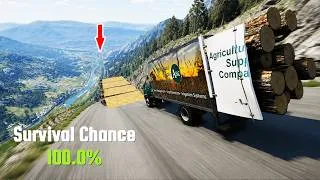 Thumbnail: Cars vs Epic Jump – Which Vehicle Survives the Biggest Launch  BeamNG.drive