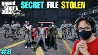 Thumbnail: SECRET FILE STOLEN IN TERRORIST BASE! GTA 5 GAMEPLAY #8