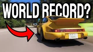 Thumbnail: I Tried To Get A World Record In Forza Horzion 6