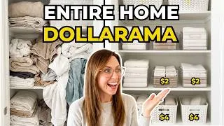Thumbnail: 10 GENIUS DOLLARAMA Items That Organized My Entire Home for Under $100 - Small Space Organization