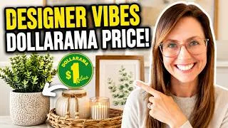 Thumbnail: 🥇 DOLLARAMA Just Dropped Their BEST Summer Decor Yet ☀️ High End Room Refresh & DIYs