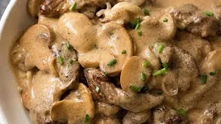 Thumbnail: Easy Beef Stroganoff Recipe | Creamy & Delicious