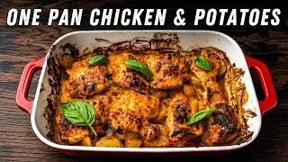 Thumbnail: One Pan Chicken & Crispy Potatoes | Easy Family Dinner Recipe