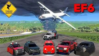 Thumbnail: 💪Which One Is ACTUALLY The Fastest Vs EF1-EF6 TORNADO LEVELS🌀▶️ BeamNG Drive