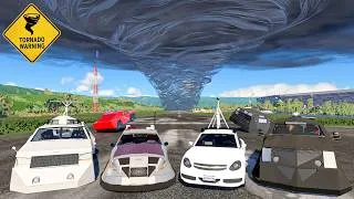 Thumbnail: 💪Which One Is ACTUALLY The Fastest Vs TORNADO LEVELS🌀▶️ BeamNG Drive