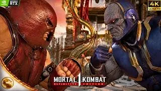Thumbnail: Mortal Kombat 1 – Juggernaut vs Darkseid: Unstoppable Force Meets Godlike Power! | MK1 Mods