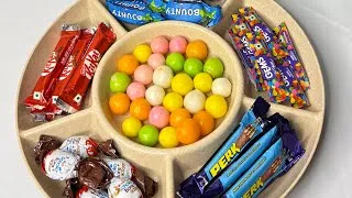 Thumbnail: ASMR | Colourful Candy Platter | Yummy Chocolate Platter..