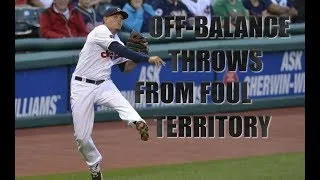 Thumbnail: MLB | Off-Balance Throws From Foul Territory