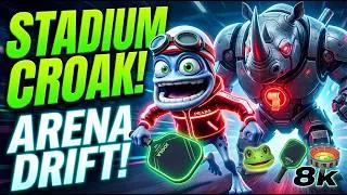 Thumbnail: Crazy Frog 2026 - STADIUM CROAK (Official 4K Music Video) | Cyber Sports Trap! 🐸🎾🏟️