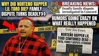 Thumbnail: WHY DID NORTENO RAPPER LIL TORO GET KILLED?FAMILY DISPUTE TURNS DEADLY CONCORD CA #liltoro #hoodnews