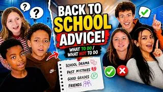 Thumbnail: Back to School Advice! (The Truth Comes Out!)