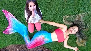 Thumbnail: जलपरी घर के आंगन में सो रही है! किसने तोड़ी पानी की टंकी? 🧜‍♀️💦