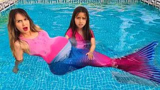 Thumbnail: एक गर्भवती जलपरी को बचाया! 🧜‍♀️🤰 | पानी के नीचे की आपातकालीन साहसिक यात्रा