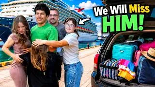 Thumbnail: Leaving Him BEHIND! HE Can't Go On CRUISE... (Cruise Prep)