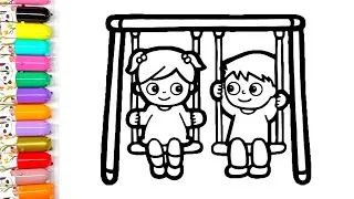 Thumbnail: How to Draw a Cradle for Kids & Toddlers | Easy Baby Cradle Drawing and Coloring 🍼🛏️