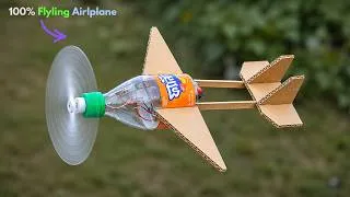 Thumbnail: How to Build a High Performance RC Plane from Plastic Bottles ✈️ Amazing DIY Flying Aircraft!