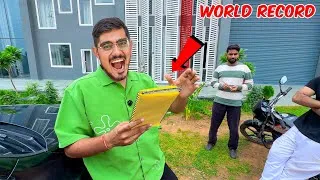 Thumbnail: We Made World Record🔥| हमने बनाए और तोड़े कई रिकॉर्ड | 100% Real