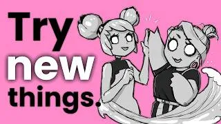 Thumbnail: Stop Procrastinating and Try New Things (Replacing Photoshop)