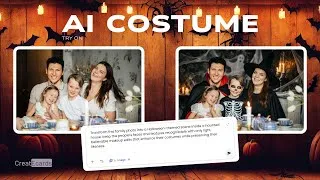 Thumbnail: AI Costume Try-On 👻 in Google Gemini (Nano Banana) + Canva Invites with RSVPs