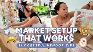 Thumbnail: How I Set Up for a Busy NYC Makers Market | Booth Setup & Vendor Tips
