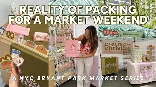 Thumbnail: WE REBRANDED! Just in time to pack for my Makers Market in NYC | craft market vlog