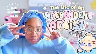 Thumbnail: ✿ Life of an Independent Artist | Designed a new character, went to the zoo, USPS prices, yapping