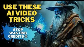 Thumbnail: Don't waste your credits !!!  Use these tricks to generate cinematic AI videos